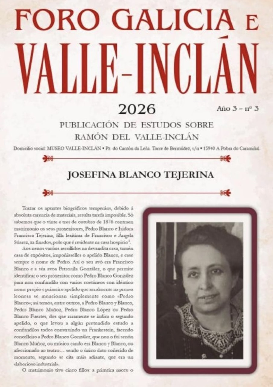 Monográfico sobre Josefina Blanco Tejerina